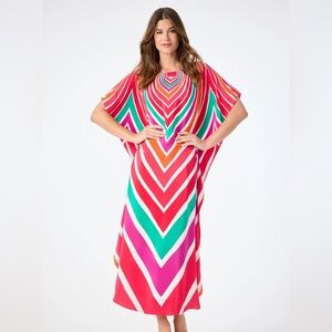 Trina Turk Jalani Maxi Caftan Dress